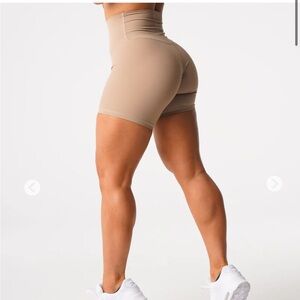 NVGTN Latte Signature 2.0 Shorts Size Small